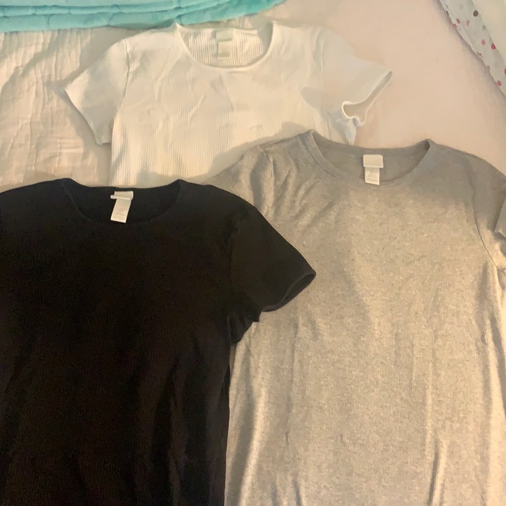 3 for $25 Basic Ribbed Shirts